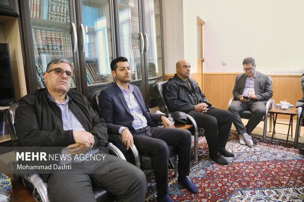 دیدار فعالان گردشگری با نماینده ولی فقیه در استان اردبیل