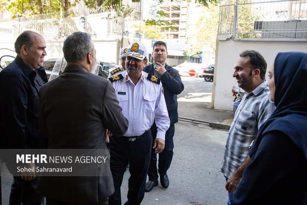 بازدید رئیس پلیس راهور تهران بزرگ از گروه رسانهای مهر بازدید رئیس پلیس راهور تهران بزرگ از گروه رسانهای مهر