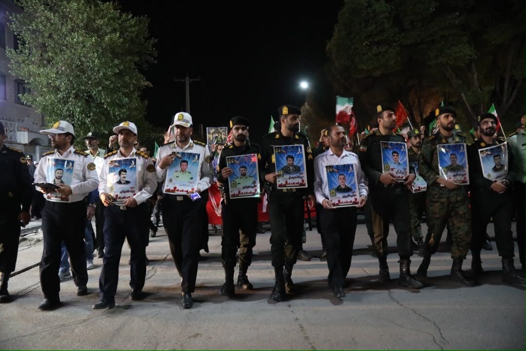 بعثت ۲۱۹ مردم شهرکرد با حضور پرشور پلیس مقتدر
