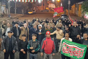 تداوم اجتماع مرزداران بیله سوار در دفاع از آرمان‌های انقلاب اسلامی