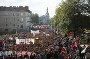 Nationwide student protest in France