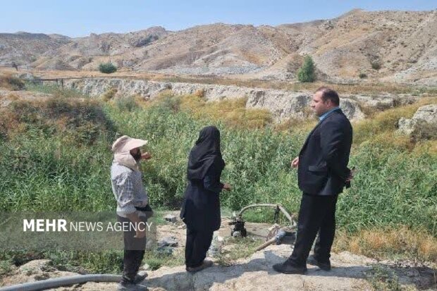 توقف کشت با آب آلوده در «دره کمبل» گچساران