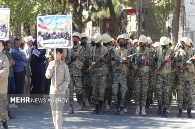 برگزاری رزمایش جان‌فدا در اسفراین