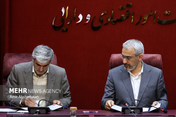 مراسم امضای تفاهم‌نامه بازسازی مراکز دانشگاهی
