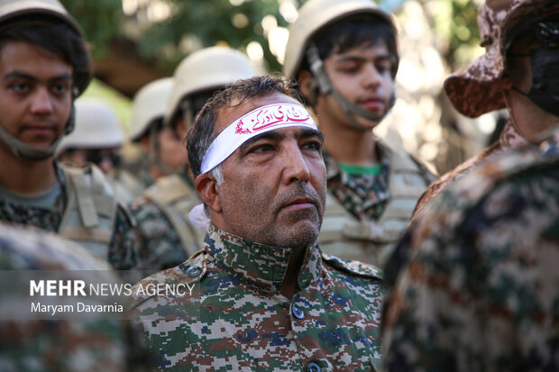 رزمایش «جان‌فدایان» در بجنورد