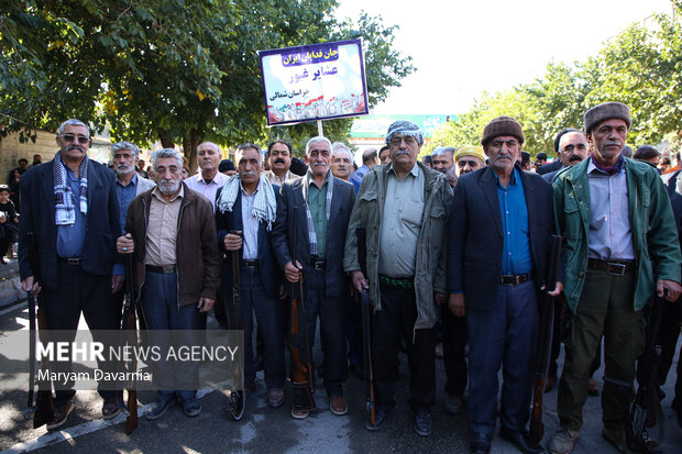 رزمایش «جان‌فدایان» در بجنورد