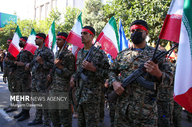 رزمایش «جان‌فدایان» در بجنورد