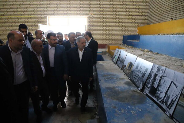 بازدید وزیر آموزش و پرورش از محل شهادت دانش‌آموزان لامردی