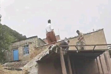 هزار مترمربع از اراضی ملی حاشیه زریبار مریوان رفع تصرف شد