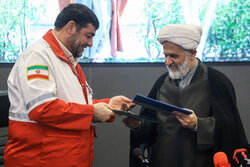 مراسم امضای تفاهم‌نامه همکاری سازمان بسیج و هلال احمر