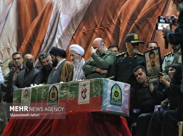 وداع با شهید امیرحسین قاسمی در ساری