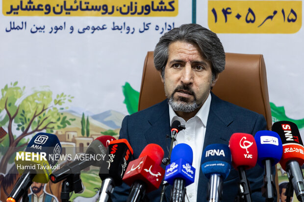 نشست خبری <a href='https://sayeb.ir/tag/%d8%b5%d9%86%d8%af%d9%88%d9%82-%d8%a8%db%8c%d9%85%d9%87-%d8%a7%d8%ac%d8%aa%d9%85%d8%a7%d8%b9%db%8c-%da%a9%d8%b4%d8%a7%d9%88%d8%b1%d8%b2%d8%a7%d9%86'></div>صندوق بیمه اجتماعی کشاورزان</a>، روستاییان و عشایر