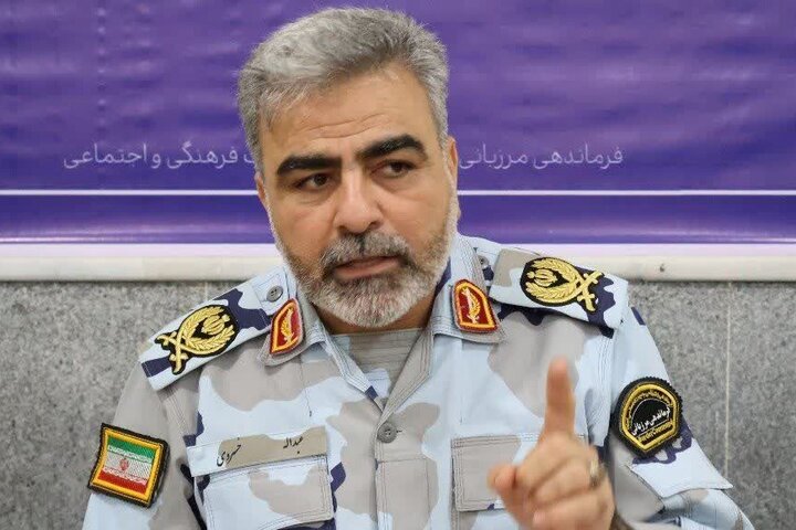 سردار خسروی: امنیت مرزها در گرو تعامل نزدیک مرزنشینان و مرزبانان است