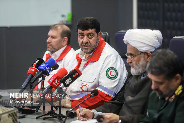نشست امضای تفاهم‌نامه همکاری سازمان بسیج و هلال احمر