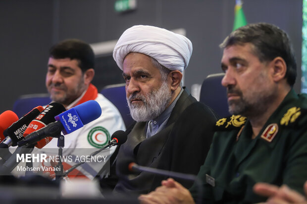 نشست امضای تفاهم‌نامه همکاری سازمان بسیج و هلال احمر