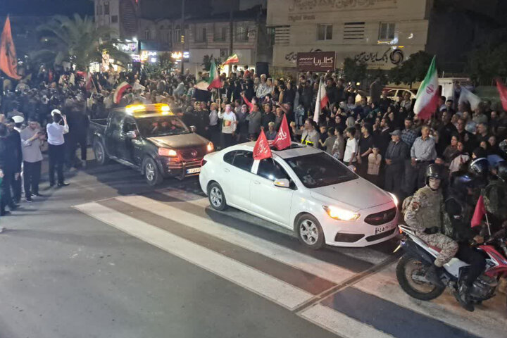 رزمایش جانفدایان ایران در بهشهر