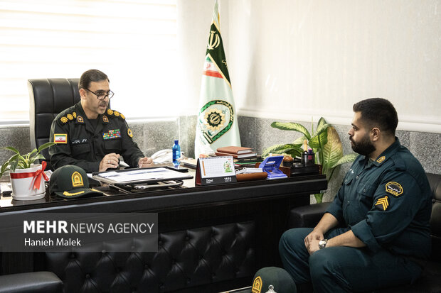 یک روز با پلیس در گرگان