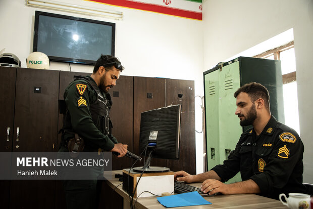 یک روز با پلیس در گرگان