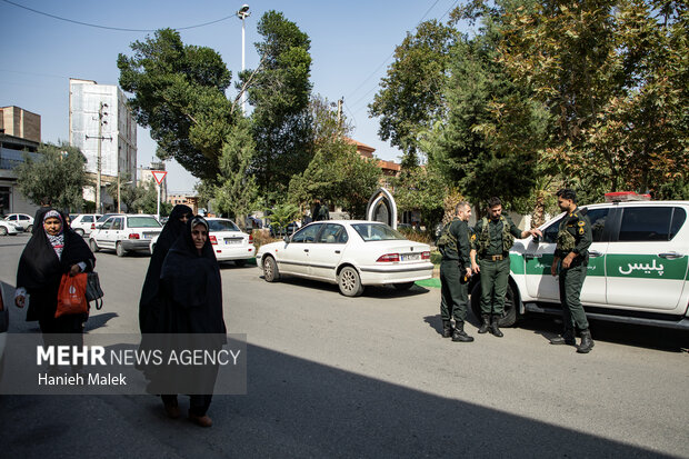 یک روز با پلیس در گرگان