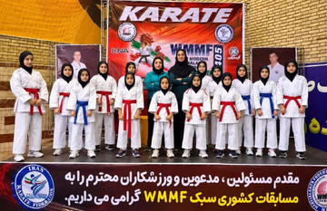 ۱۷ مدال حاصل تلاش دختران کاراته‌کای استان سمنان در مسابقات کشور