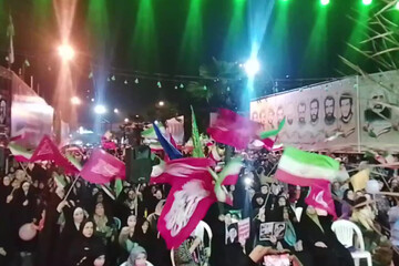 اجتماع خونخواهی رهبر شهید در نوشهر