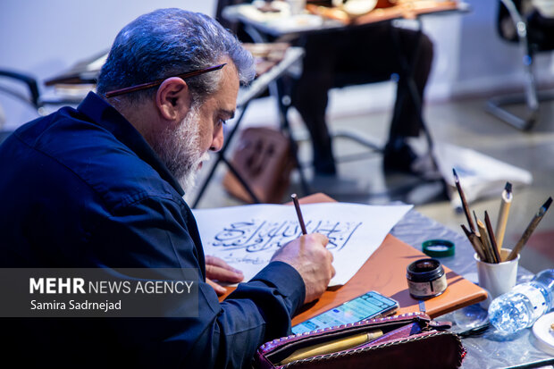 «خط نصر» گامی در تقویت پیوند هنر خوشنویسی و معارف قرآنی است