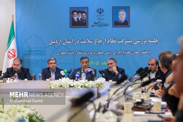 دومین روز سفر معاون اجرایی رئیس جمهور به اردبیل