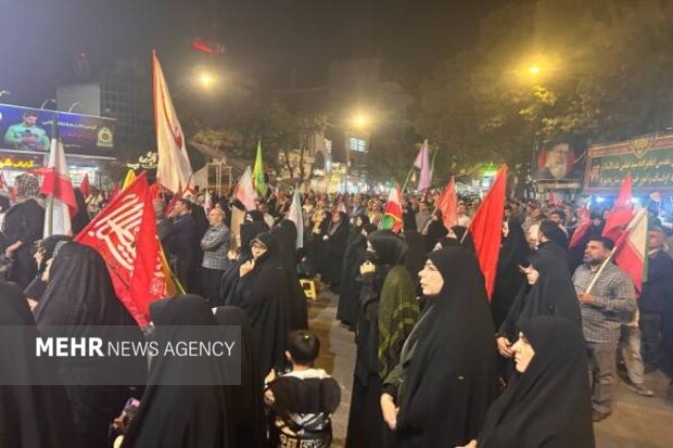دویست بیست و دومین موج حضور بجنوردی‌ها در میدان
