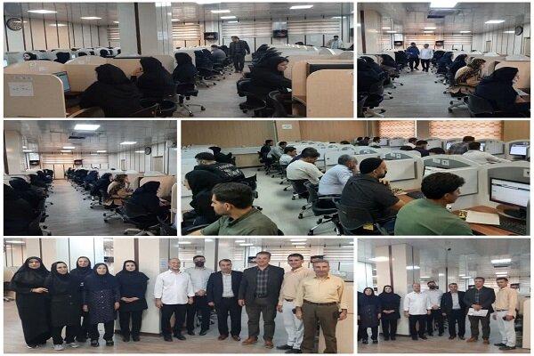 آزمون جامع توجیهی بدو خدمت کارکنان دانشگاه علوم پزشکی لرستان برگزار شد