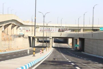 افتتاح بزرگترین تقاطع غیرهمسطح جنوب شرق کشور در کرمان