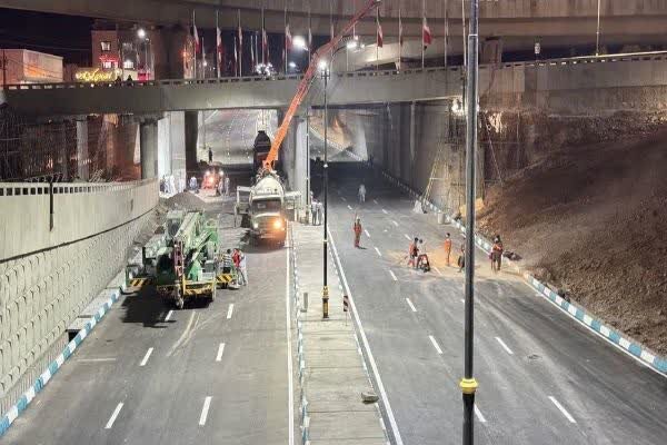افتتاح بزرگترین تقاطع غیرهمسطح جنوب شرق کشور در کرمان