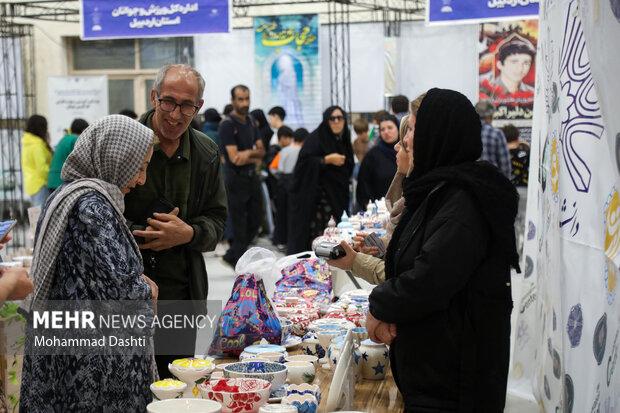 سومین نمایشگاه توانمندی بانوان در اردبیل