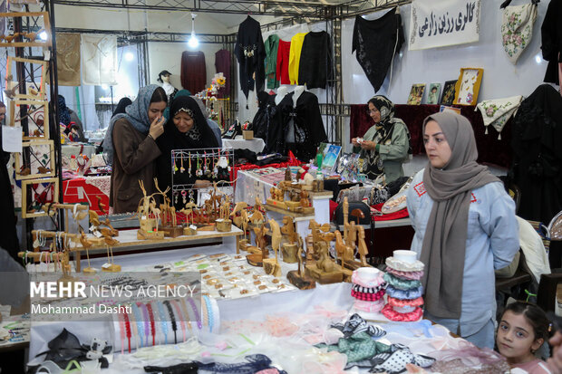 سومین نمایشگاه توانمندی بانوان در اردبیل