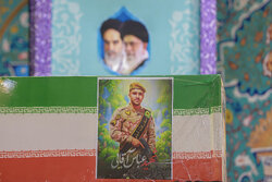 تشییع پیکر شهید تکاور فراجا عباس آقایی در قم