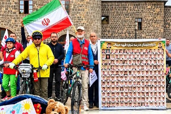کاروان مردمی ترکیه از «دیاربکر» تا «میناب» رکاب می‌زنند