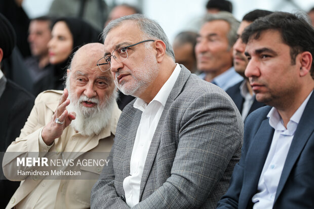 افتتاح پل دسترسی خیابان ستارخان به بزرگراه شهید چمران