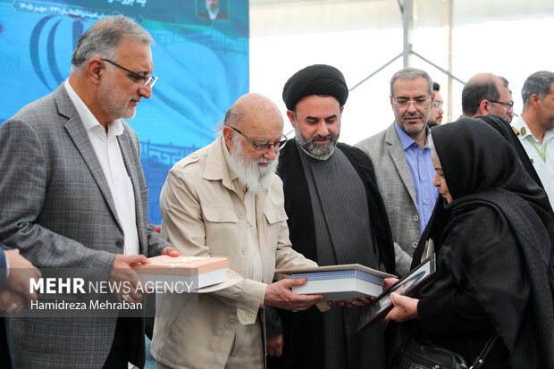 افتتاح پل دسترسی خیابان ستارخان به بزرگراه شهید چمران