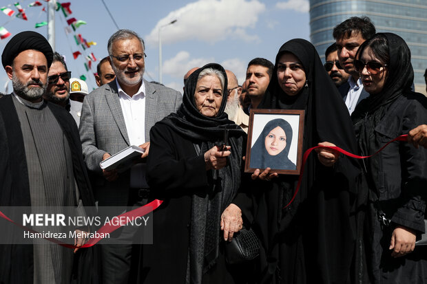 افتتاح پل دسترسی خیابان ستارخان به بزرگراه شهید چمران