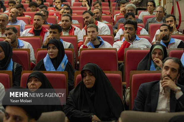 همایش «تجلی هلال» تجلیل از فعالان هلال احمر در جنگ تحمیلی