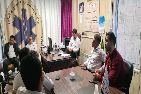 اورژانس کردستان سناریوی آب‌گرفتگی بیمارستان دهگلان را تمرین کرد