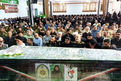 از خدمت تا شهادت؛ بدرقه باشکوه «شهیده افتخاری» در زاهدان