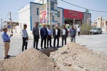 فرماندار گناوه: پروژه نوسازی شبکه توزیع آب چهارروستایی تکمیل شد