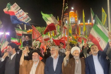 دویست‌وبیست‌وپنجمین اجتماع شبانه مردم تبریز در بیعت با رهبری