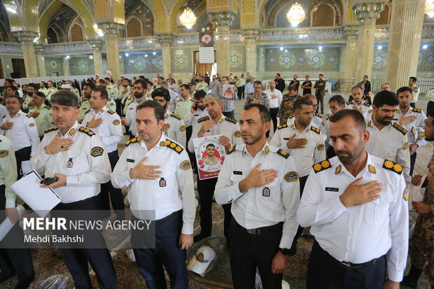 تشییع پیکر شهید عباس آقایی در <a href='https://sayeb.ir/tag/%d9%82%d9%85'></div>قم</a>