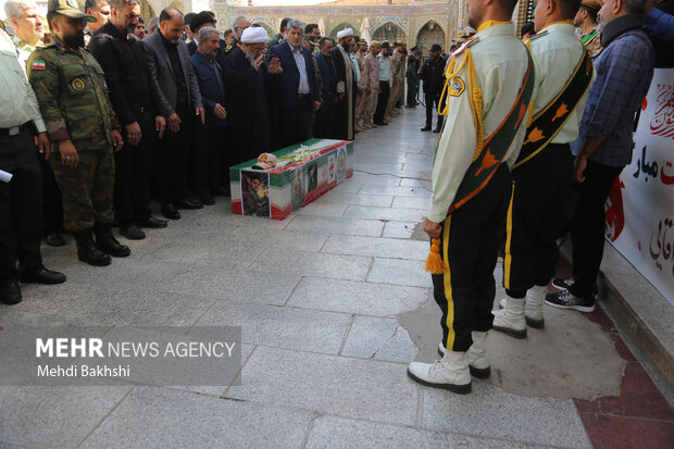 تشییع پیکر شهید عباس آقایی در <a href='https://sayeb.ir/tag/%d9%82%d9%85'></div>قم</a>