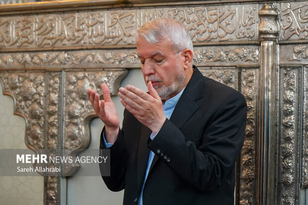 تشرف وزیر میراث فرهنگی به حرم شاهچراغ(ع)