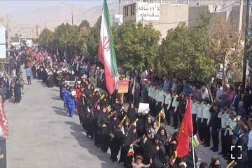 برگزاری رزمایش جان‌فدایان ایران در چرام