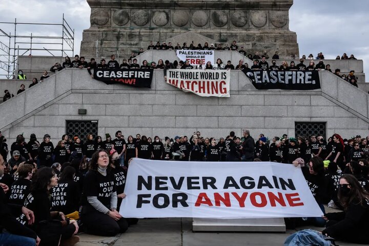 VIDEO: Hundreds of Jewish protesters in NY voice Gaza support