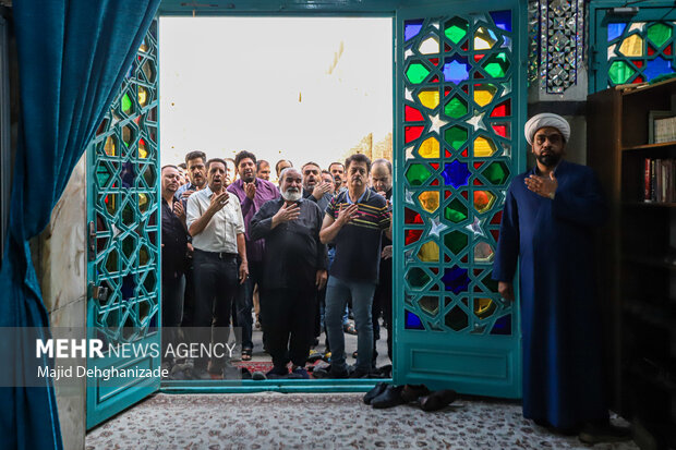 تشییع پیکر آیتالله سید علیرضا حیدری در <a href='https://sayeb.ir/tag/%db%8c%d8%b2%d8%af'></div>یزد</a>