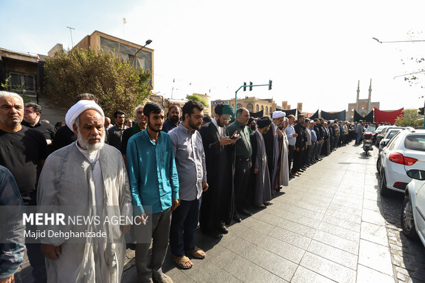 تشییع پیکر آیتالله سید علیرضا حیدری در <a href='https://sayeb.ir/tag/%db%8c%d8%b2%d8%af'></div>یزد</a>